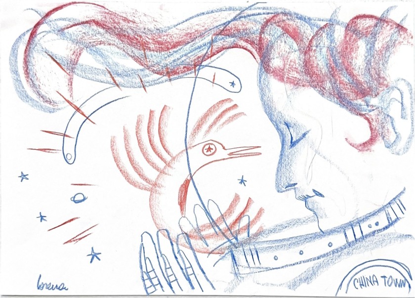 Exclusive Drawing by Artist Lorena Canottiere at Caparezza’s concert in Collegno (TO), 11/07/26  (Including a Complimentary Book, CD, and Vinyl Record) - In support of EMERGENCY
