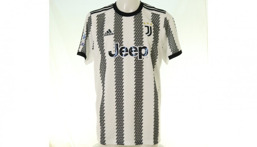 maglia away juventus adidas chiesa 7 2022/2023 autografata