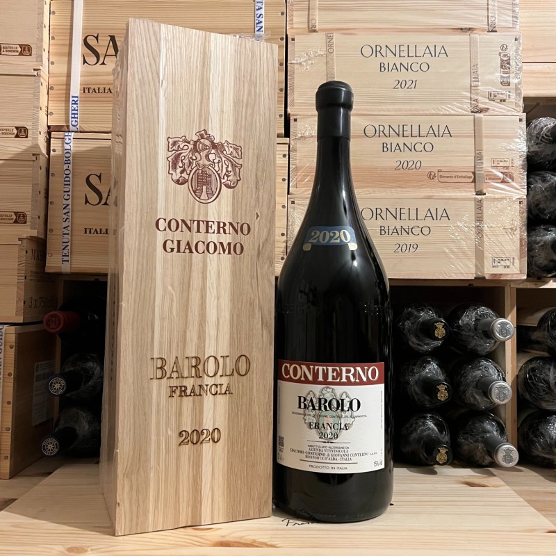 Barolo Cascina Francia DOCG 2020 Jeroboam Giacomo Conterno - in Wooden Case