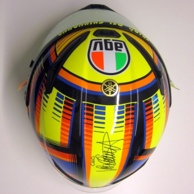 Valentino Rossi signed helmet