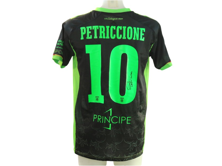 Petriccione's Signed Unwashed Shirt, Monza vs Catanzaro 2025