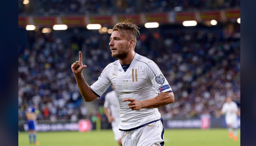 Immobile's Match Shirt, Israel-Italy 2016