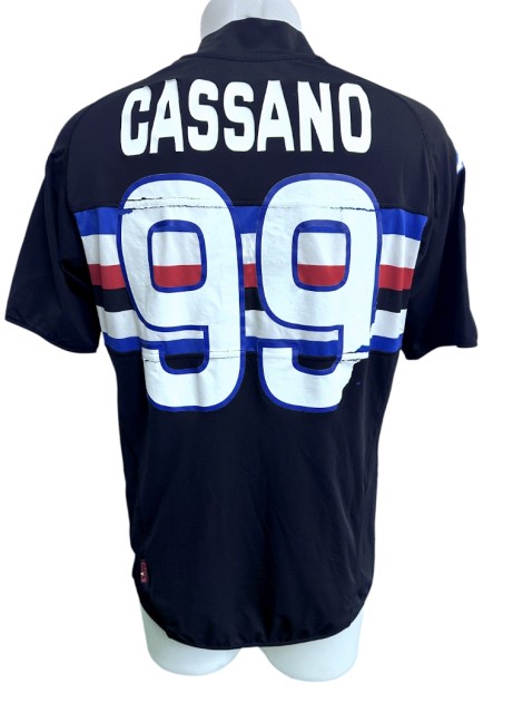 Maglia Indossata Cassano Sampdoria, 2009/10