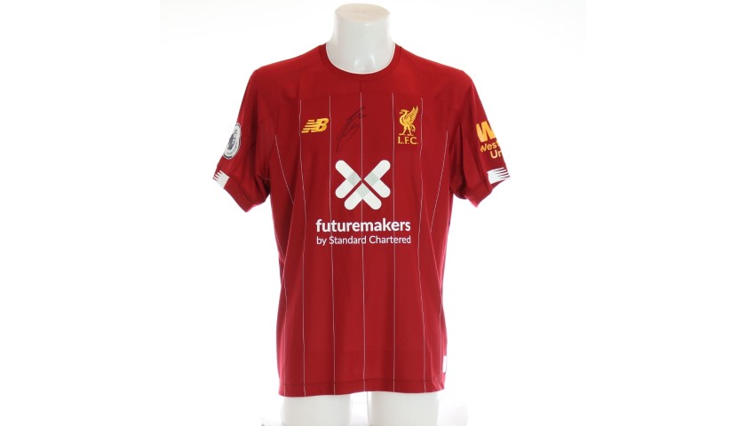 Gomez's Issued and Signed Limited Edition 19/20 Liverpool FC Shirt