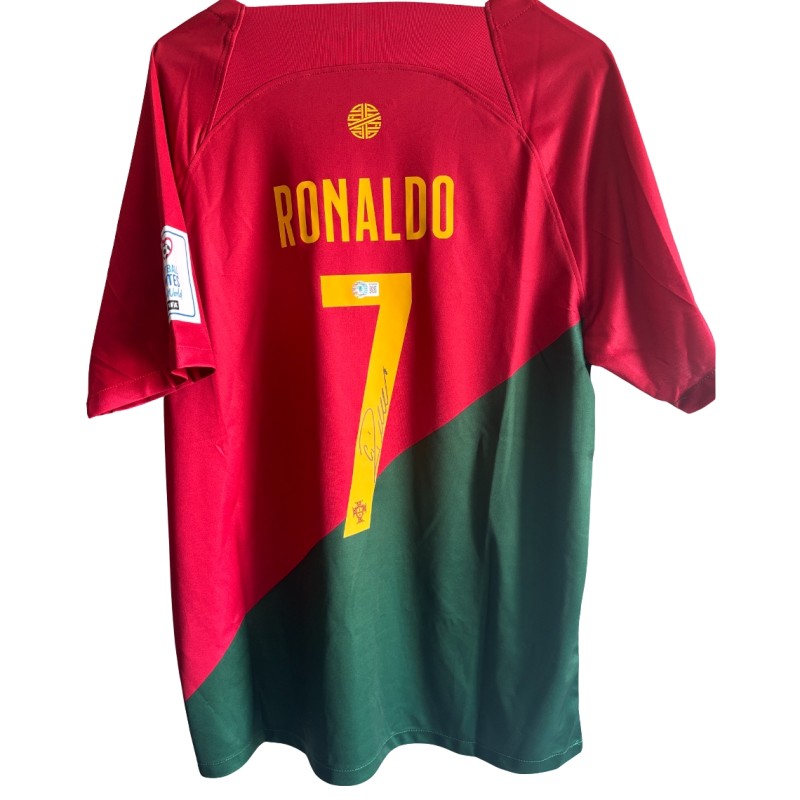 Cristiano Ronaldo Signed Portugal Shirt
