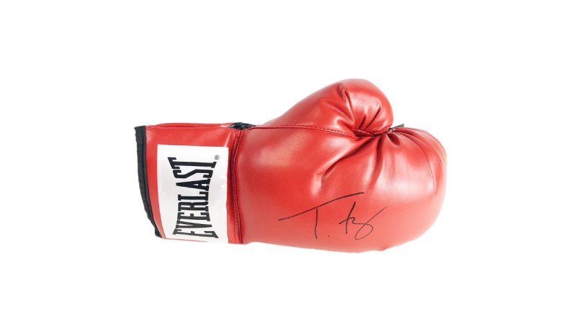 Signed Tyson Fury Boxing Glove