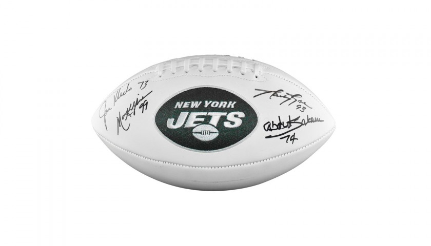 New York Jets Official NFL Football Signed by New York Sack Exchange