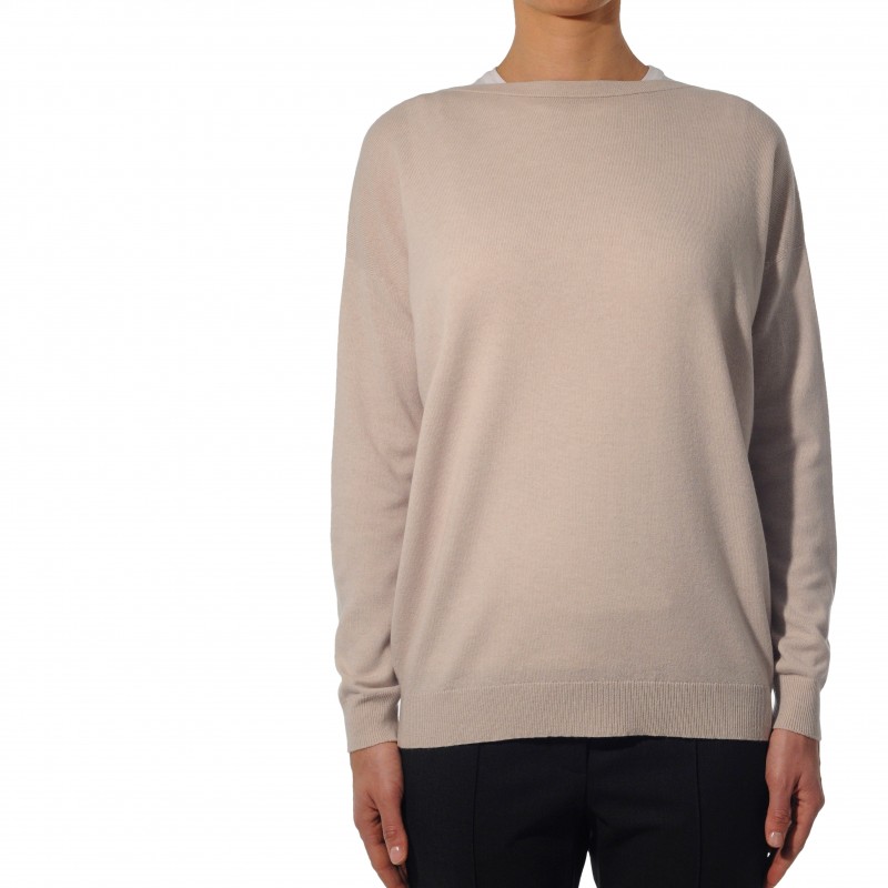 Sweater for women in cashmere by Brunello Cucinelli