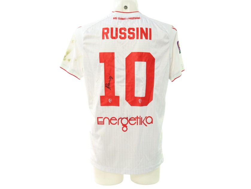 Russini's Signed Unwashed Shirt, Padova vs Caldiero Terme 2025