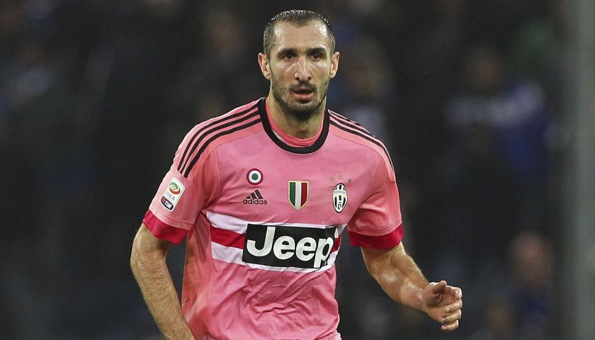 Chiellini Match-Issued/Worn Shirt, 2015/16 - Signed