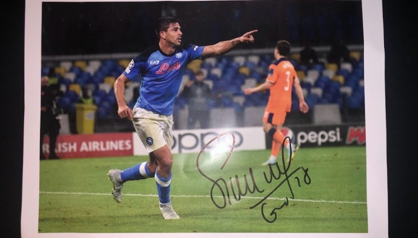 Poster Signed by Giovanni Simeone