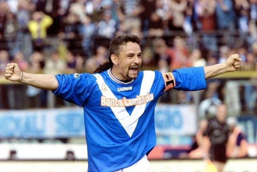 Baggio's Brescia Match Shirt, 2001/02