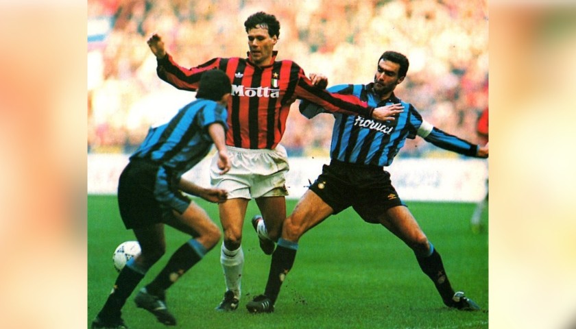 Van Basten's Milan Match Shirt, 1992/93 Season