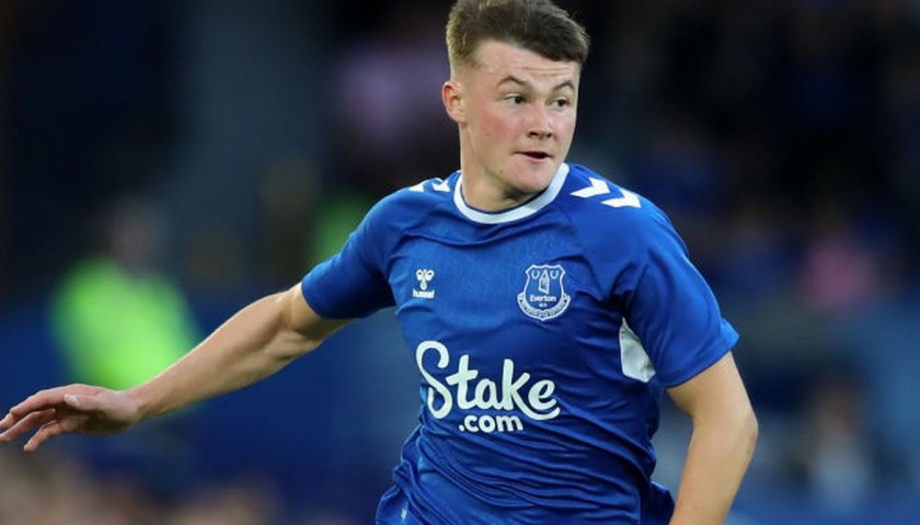 Maglia Nathan Patterson Everton, 2022/23 - Autografata