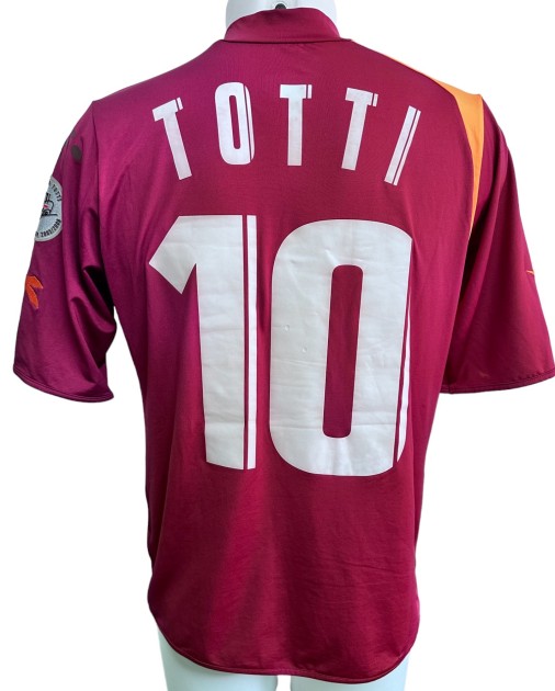 Maglia ufficiale Totti Roma, 2005/06 - Patch Speciale