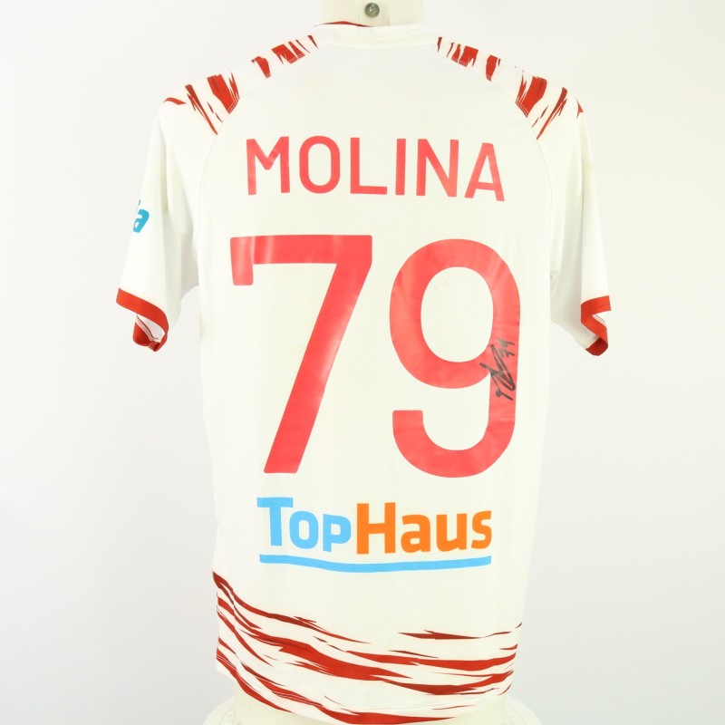Molina's unwashed Signed Shirt, Modena vs Sudtirol 2024 