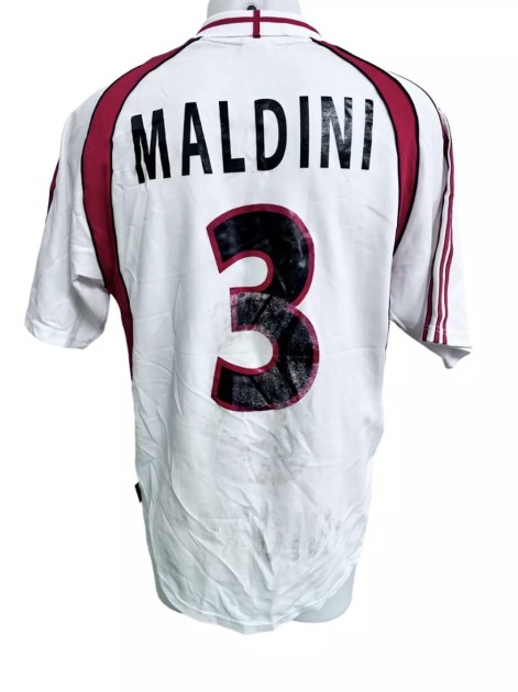 Maldini's Milan Official Shirt, 2000/01