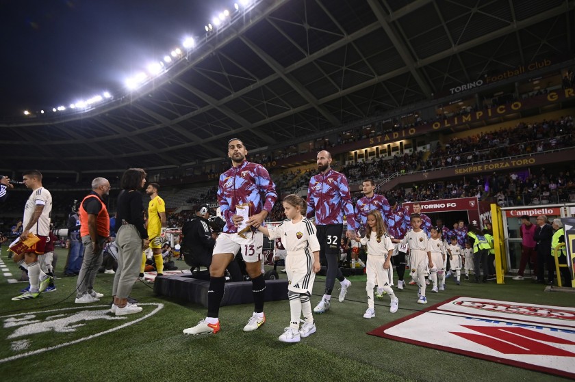 Scendi in campo come Mascotte in occasione di Torino vs Juventus