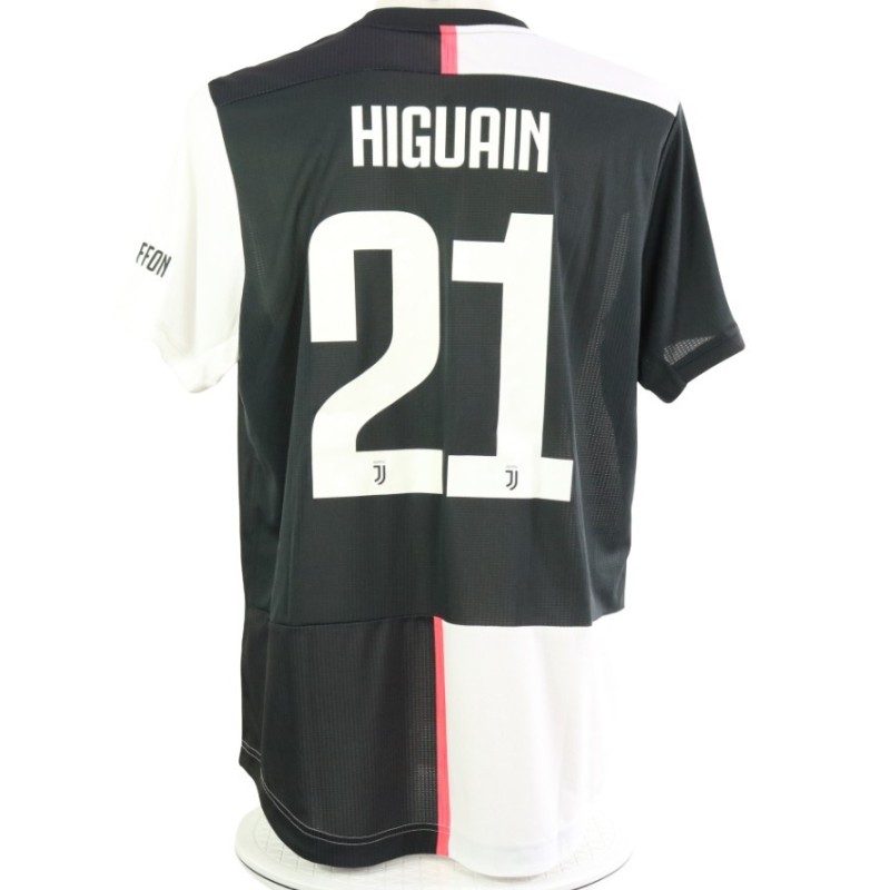 Higuain's Match Shirt, Juventus vs Torino 2020 - Special Patch