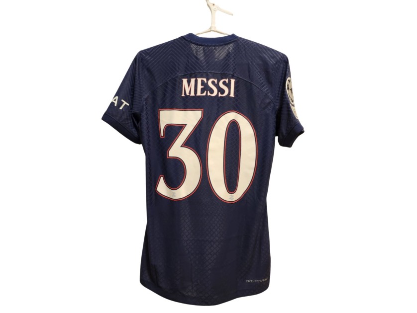 Lionel Messi's PSG 2022/23 Match Issued Shirt