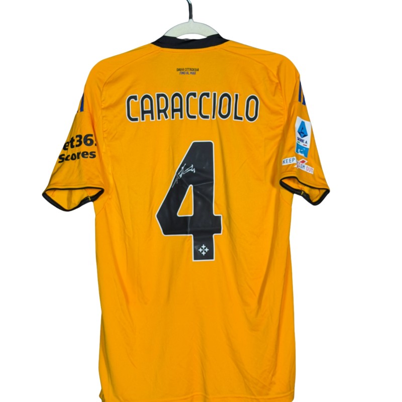 Maglia Indossata Caracciolo Como vs Pisa, 2026 - Autografata