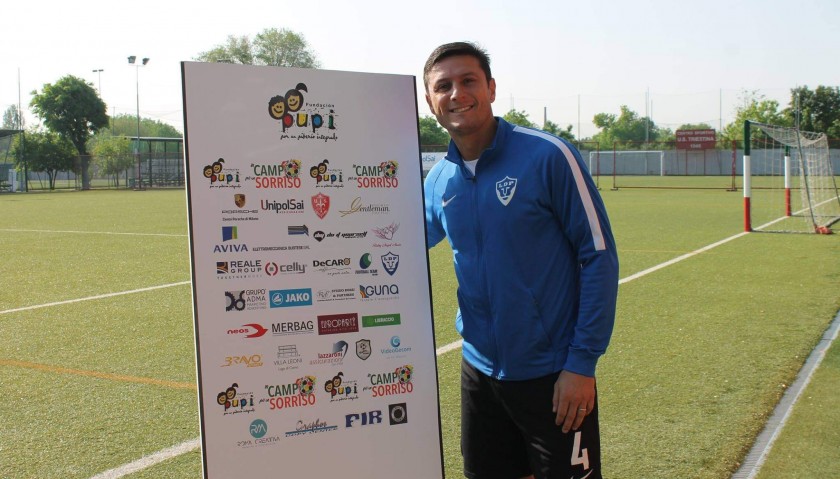Play in the Pupi Trophy 2022 alongside Javier Zanetti