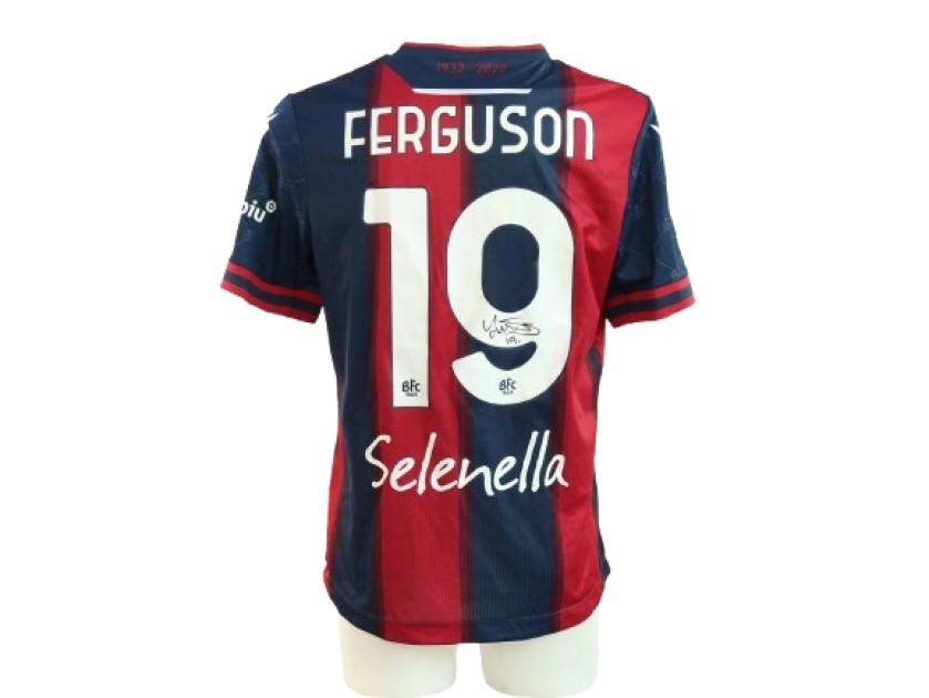 Ferguson's Bologna Signed Official Shirt, 2022/23