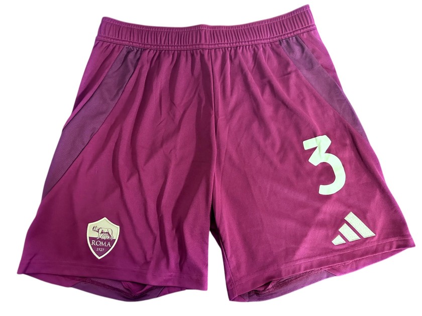 Angeliño's Roma Match-Issued Shorts, 2024/25