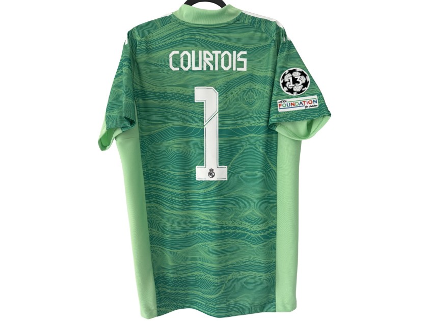 Courtois's Match Shirt, Liverpool vs Real Madrid 2022 - CL Final