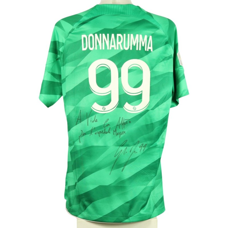 Donnarumma's PSG Signed Match Shirt, 2023/24