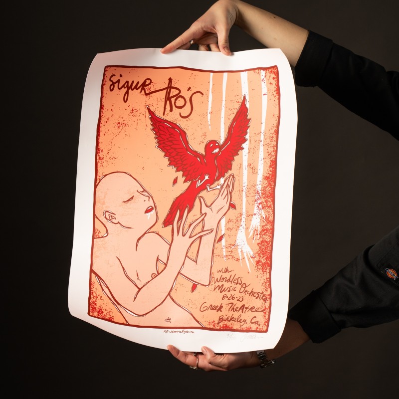 Signed Sigur Rós Limited Edition Poster