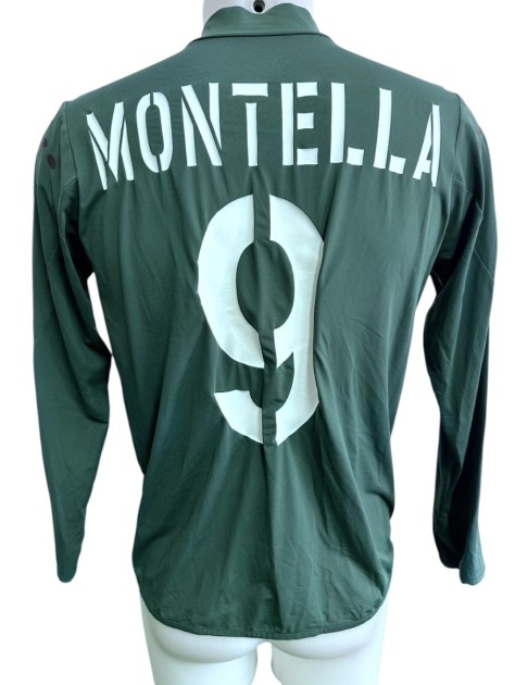 Montella's Match-Issued Shirt, Udinese vs Roma TIM Cup 2005