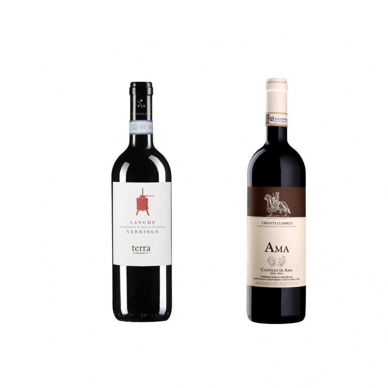 Italian wines - set of two