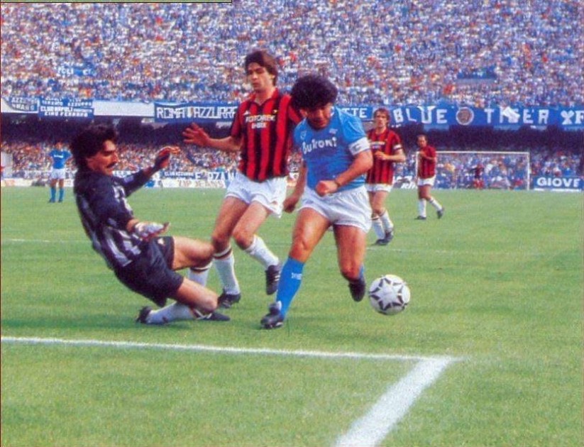 Galli's AC Milan Match Shirt, 1986/87