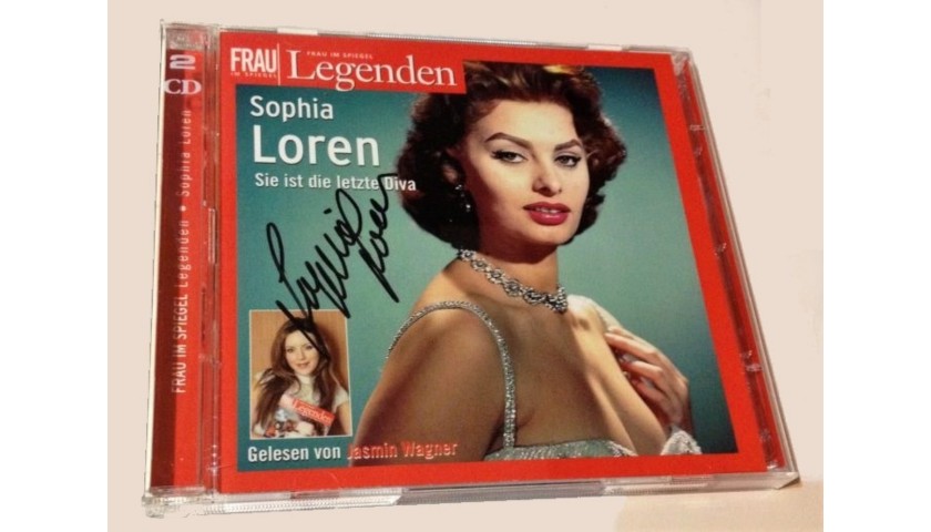 Sophia Loren Signed Double CD 