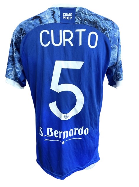 Curto's Match-Worn Shirt, Como vs Parma 2024