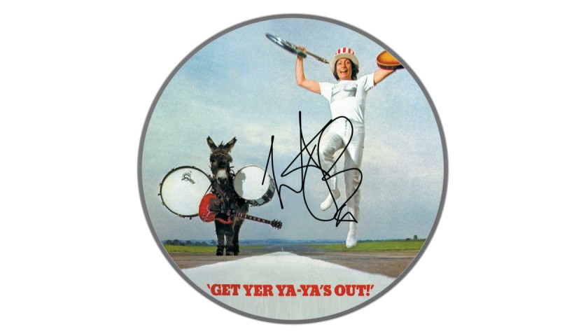 The Rolling Stones Charlie Watts Drumhead with Digital Autograph