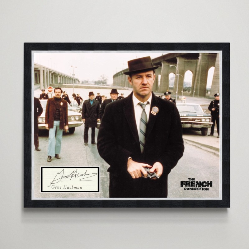 Display “Il braccio violento della legge” - autografato da Gene Hackman