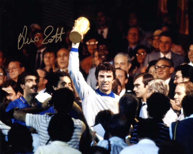 Fotografia autografata da Dino Zoff