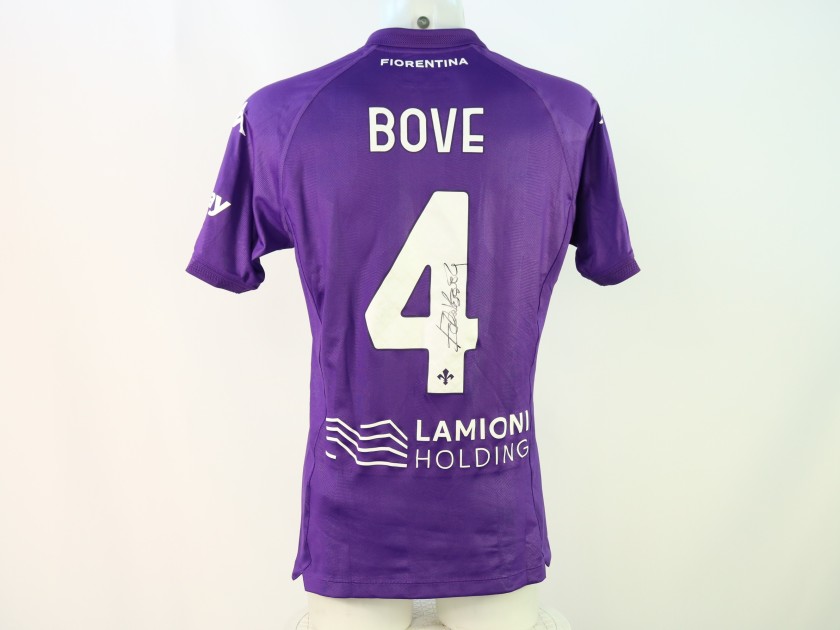 Bove Fiorentina 2024/25 match shirt - Autographed