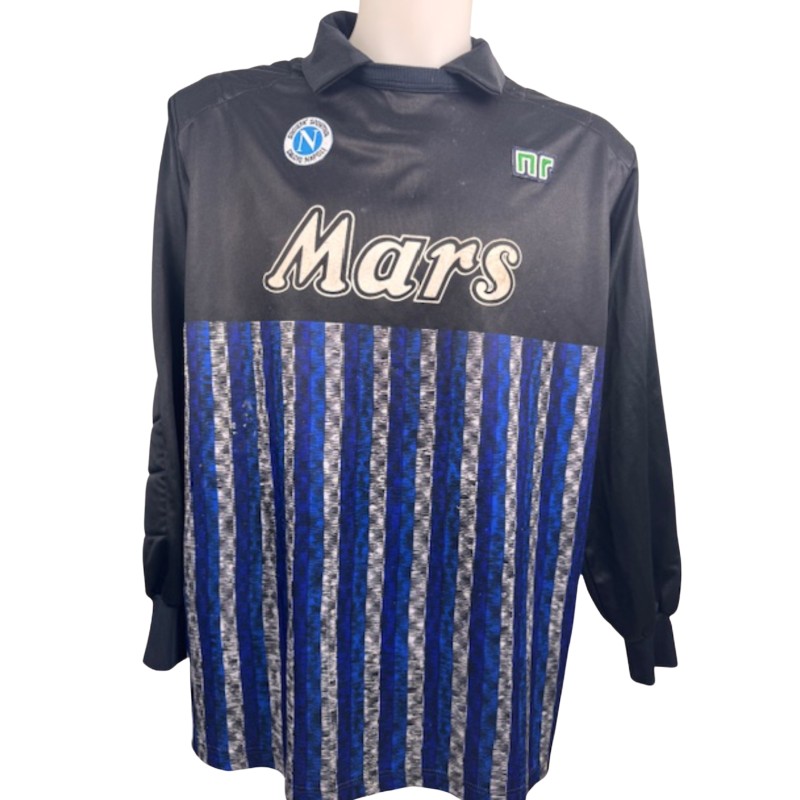 Napoli's Match-Issued Goalkeeper Shirt, 1988/89