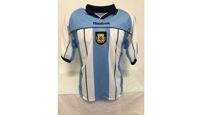 Reebok, Shirts, Argentina Soccer Jersey Batistuta