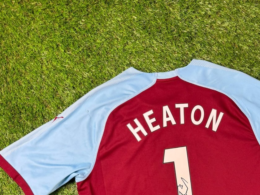 Tom Heaton Signed Burnley 2018-19 Official Home Football Shirt COA