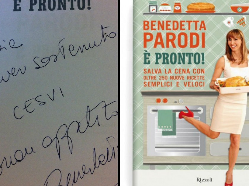Benedetta Parodi book signed