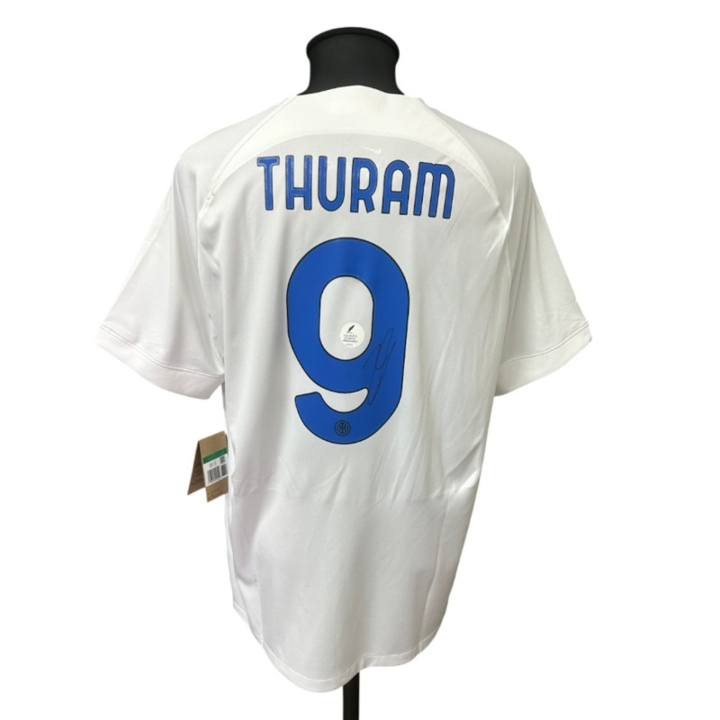 Thuram's Inter Signed Official Shirt, 2023/24
