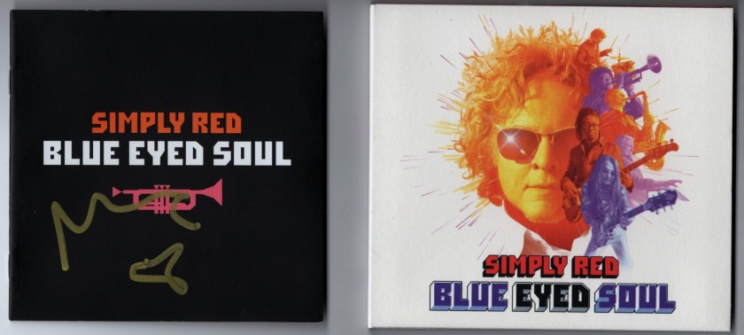 "Blue Soul Eyed” CD Signed by Michael James Hucknall