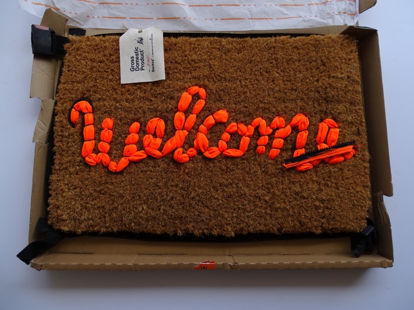 Banksy "Welcome Mat" 