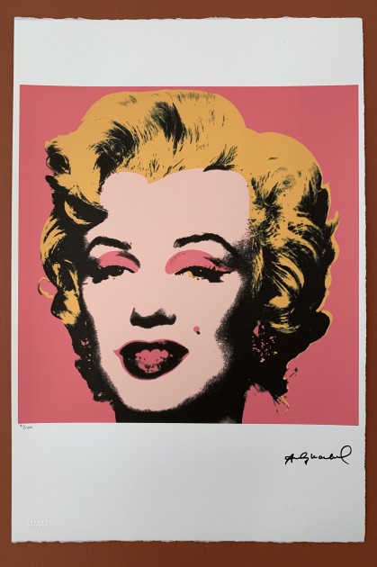Andy Warhol Signed "Marilyn" 