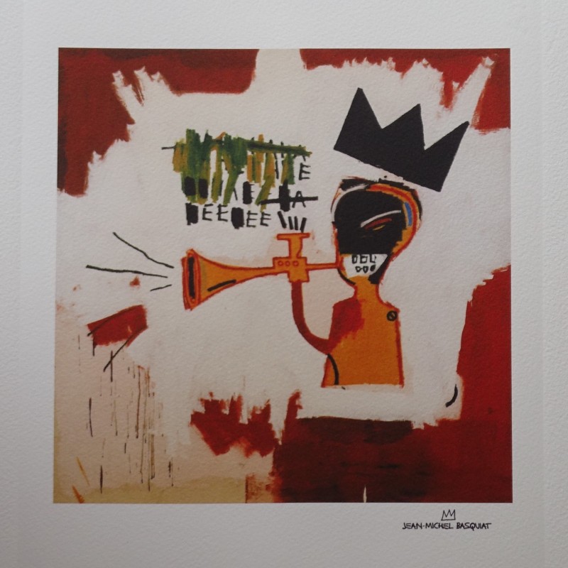 Jean Michel Basquiat "Trumpet"