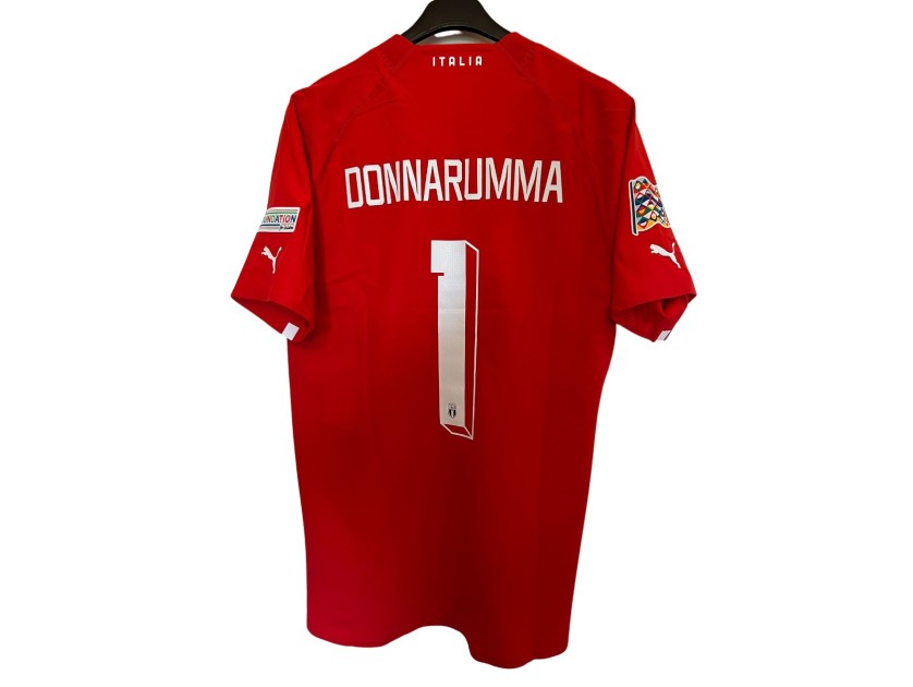 Maglia gara Donnarumma, Germania vs Italia 2022